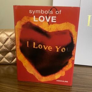 Assouline Symbols of Love Red and Gold Book 219